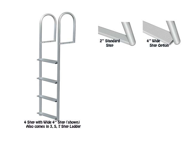 stationary dock ladder