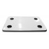 Complete cream big card table with stainless steel cupholders