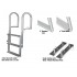 Dock lift ladder